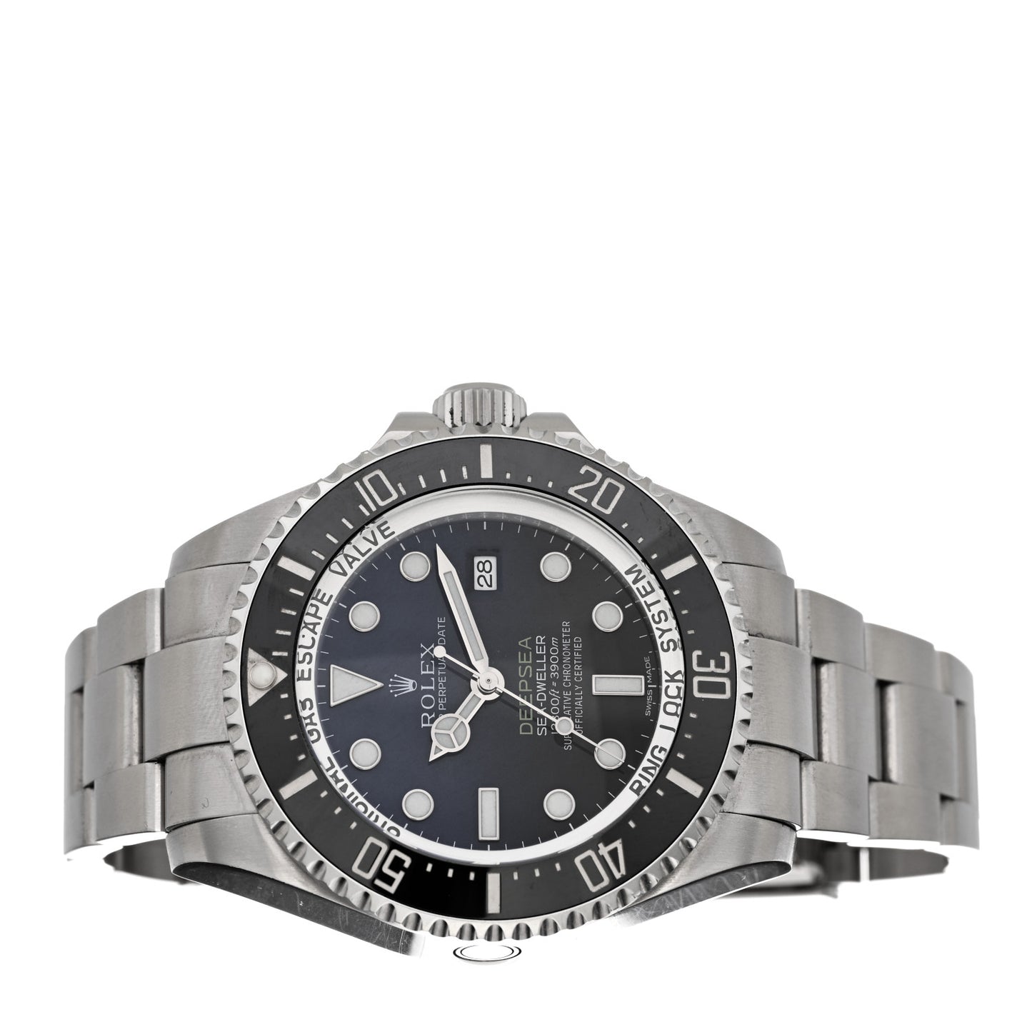 Stainless Steel 44mm Oyster Perpetual Date Sea-Dweller Deepsea "James Cameron" Watch 116660