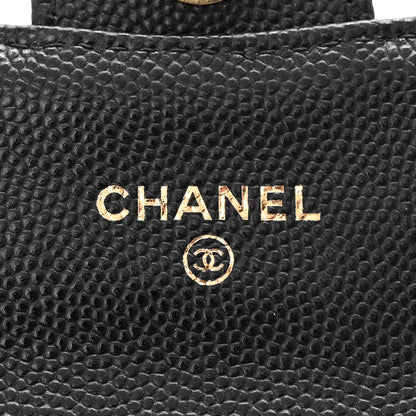 Chanel Caviar Quilted Mini Chain Belt Bag Black 6 of 14