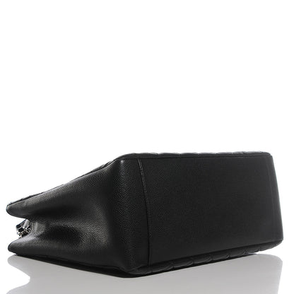 Chanel Caviar Quilted Grand Shopping Tote GST Black 4 of 7