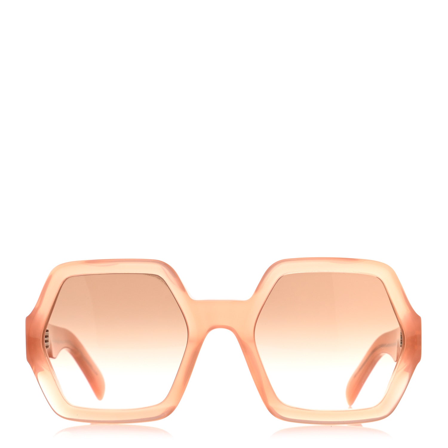Celine Acetate Octagon Polarized Sunglasses CL401311 Pink 2 of 7
