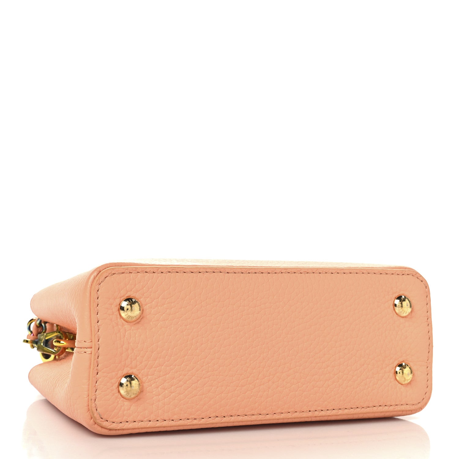 Louis Vuitton Taurillon Mini Capucines Abricot 4 of 9