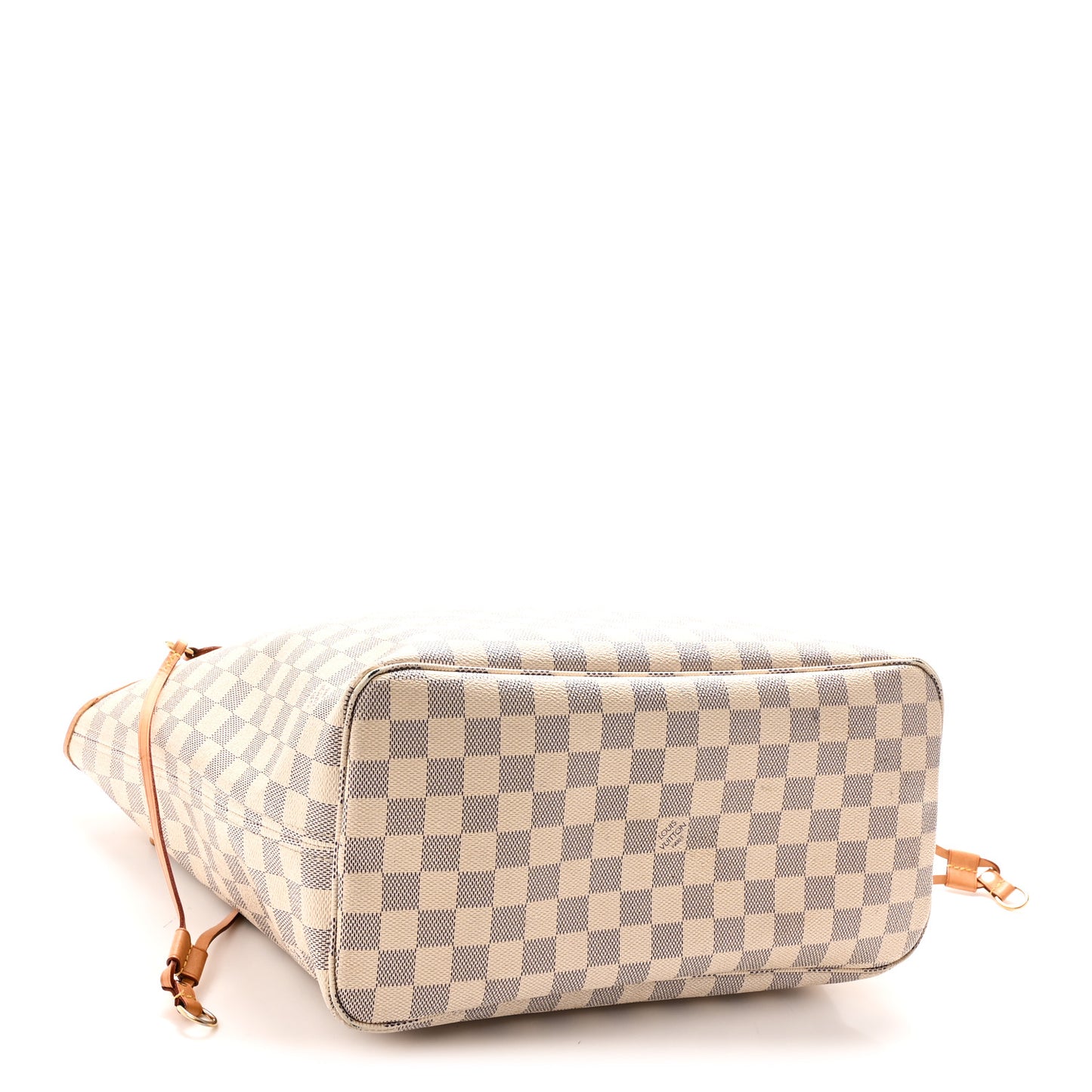 Damier Azur Neo Neverfull MM Rose Ballerine