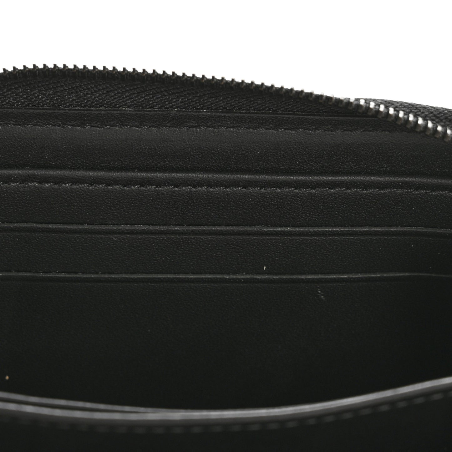 Vernis Zippy Coin Purse Wallet Noir Magnetique