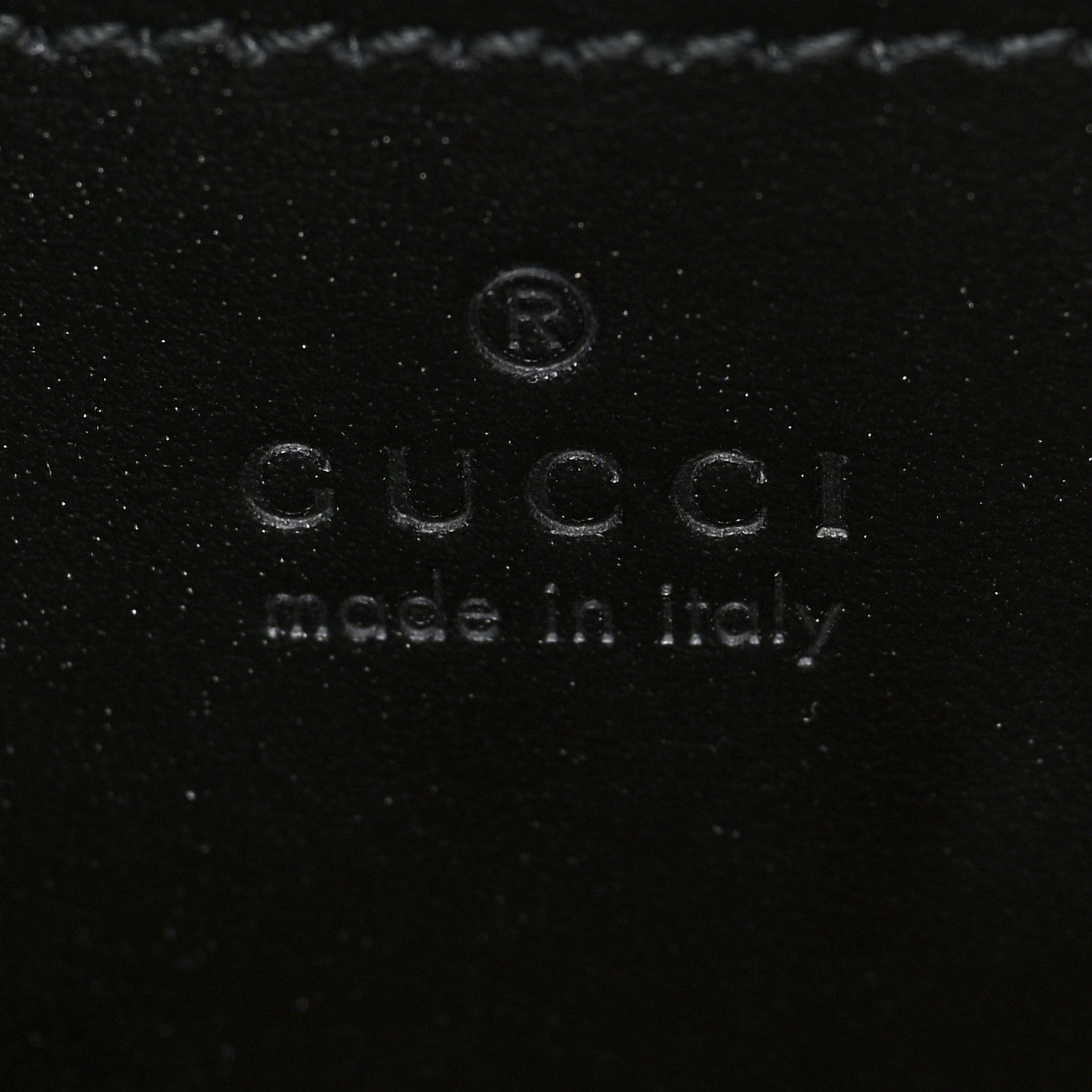 Gucci Calfskin Matelasse Mini GG Marmont Square Shoulder Bag Black 6 of 8