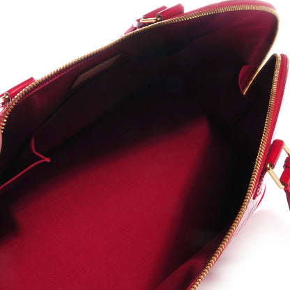 Louis Vuitton Vernis Alma GM Pomme D'Amour 6 of 8