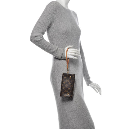 Louis Vuitton Monogram Wristlet Clutch 2 of 6
