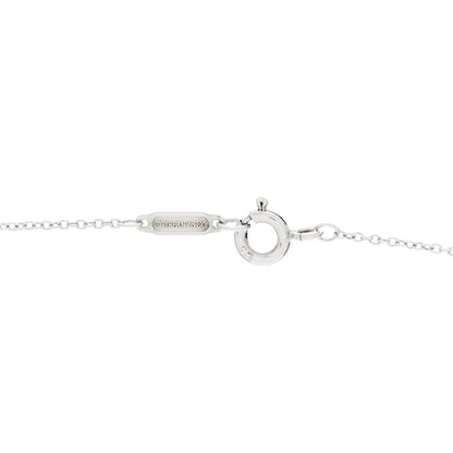 Tiffany Sterling Silver Puffy Heart Pendant Necklace 5 of 7