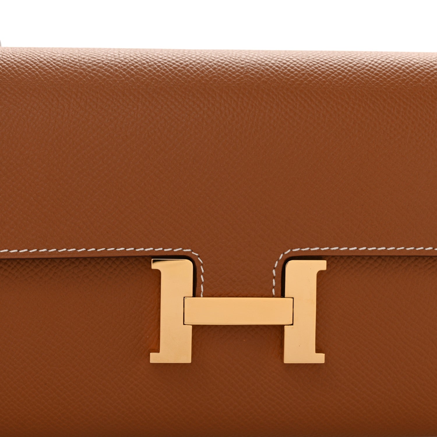 Hermes Epsom Constance Long Wallet To Go Gold 8 of 11