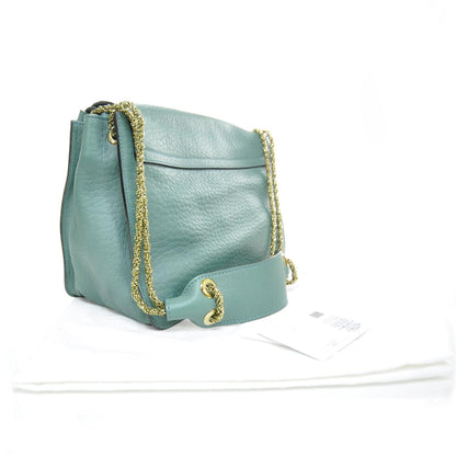 Chloe Grained Calfskin Sally Flap Bag Green 2 of 9