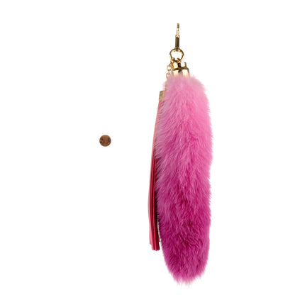 Louis Vuitton Fox Fur Foxy Bag Charm Rose 2 of 3