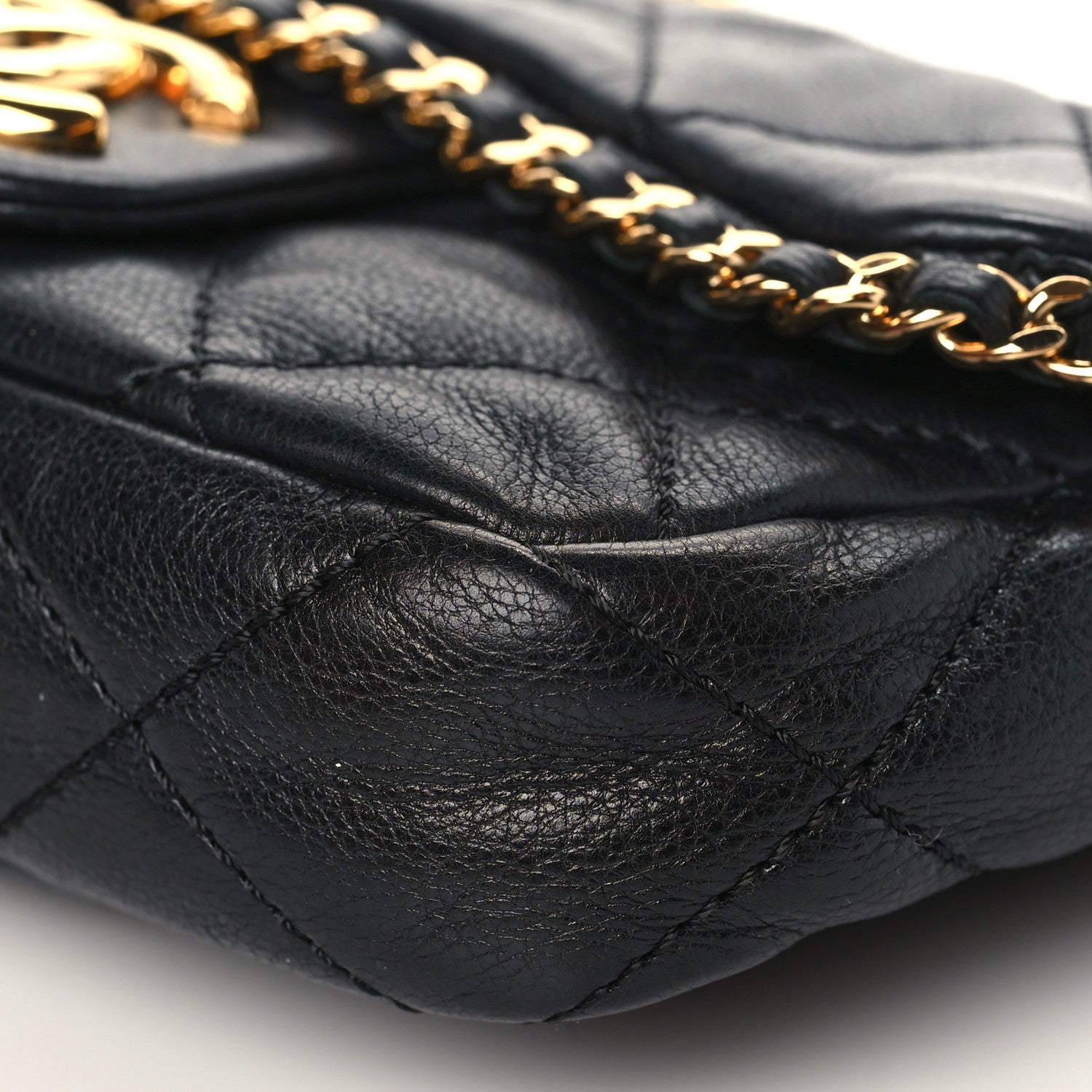 Chanel Calfskin Mini Chain Me Flap Black 8 of 8