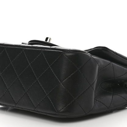 Chanel Lambskin Quilted Mini Square Flap Black 11 of 11