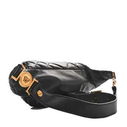 Versace Nappa Quilted Belt Bag Black 3 of 9