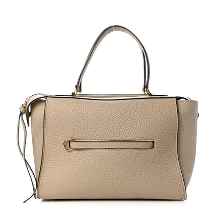 Celine Bullhide Calfskin Small Ring Bag Milky Beige 1 of 8