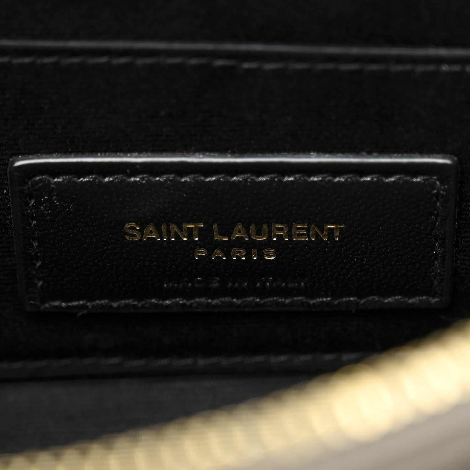 Saint Laurent Grained Lambskin Quilted Mini Becky Double Zip Bag Taupe 8 of 13
