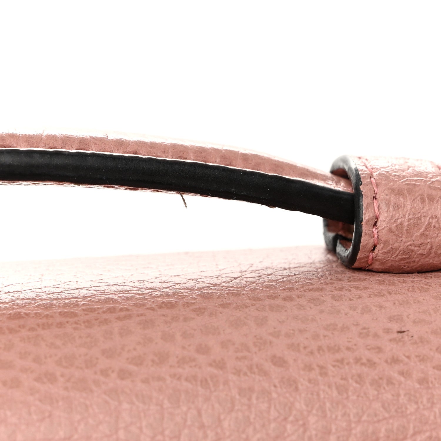 Gucci Dollar Calfskin Interlocking G Top Handle Shoulder Bag Soft Pink 11 of 11