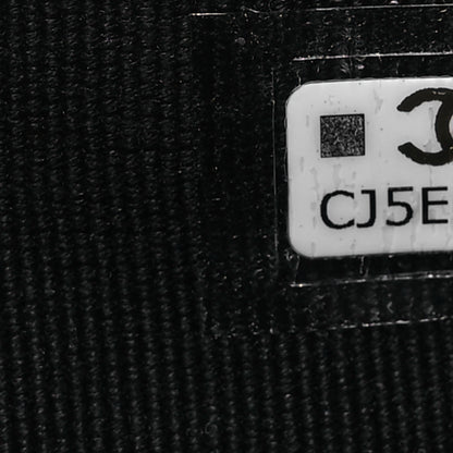 Chanel Caviar Quilted Enamel Coco Casino Double Flap Wallet Black 10 of 12