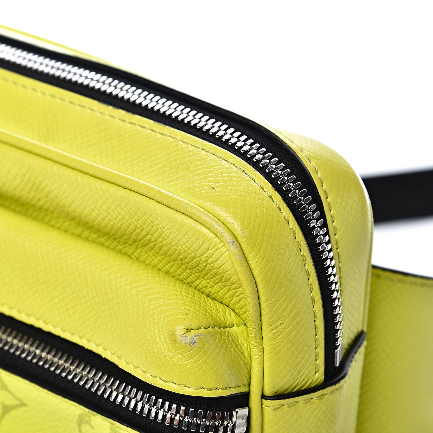 Louis Vuitton Monogram Taiga Outdoor Bumbag Yellow 10 of 14