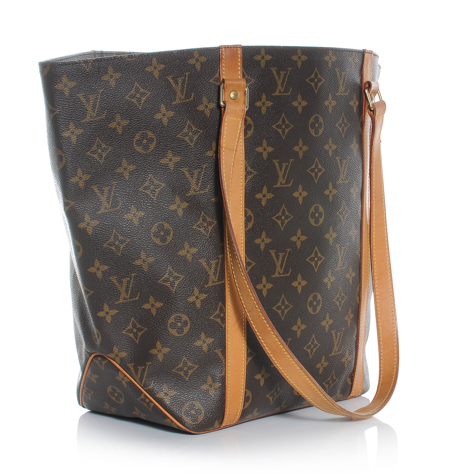 Louis Vuitton Monogram Sac Shopping Tote 3 of 7
