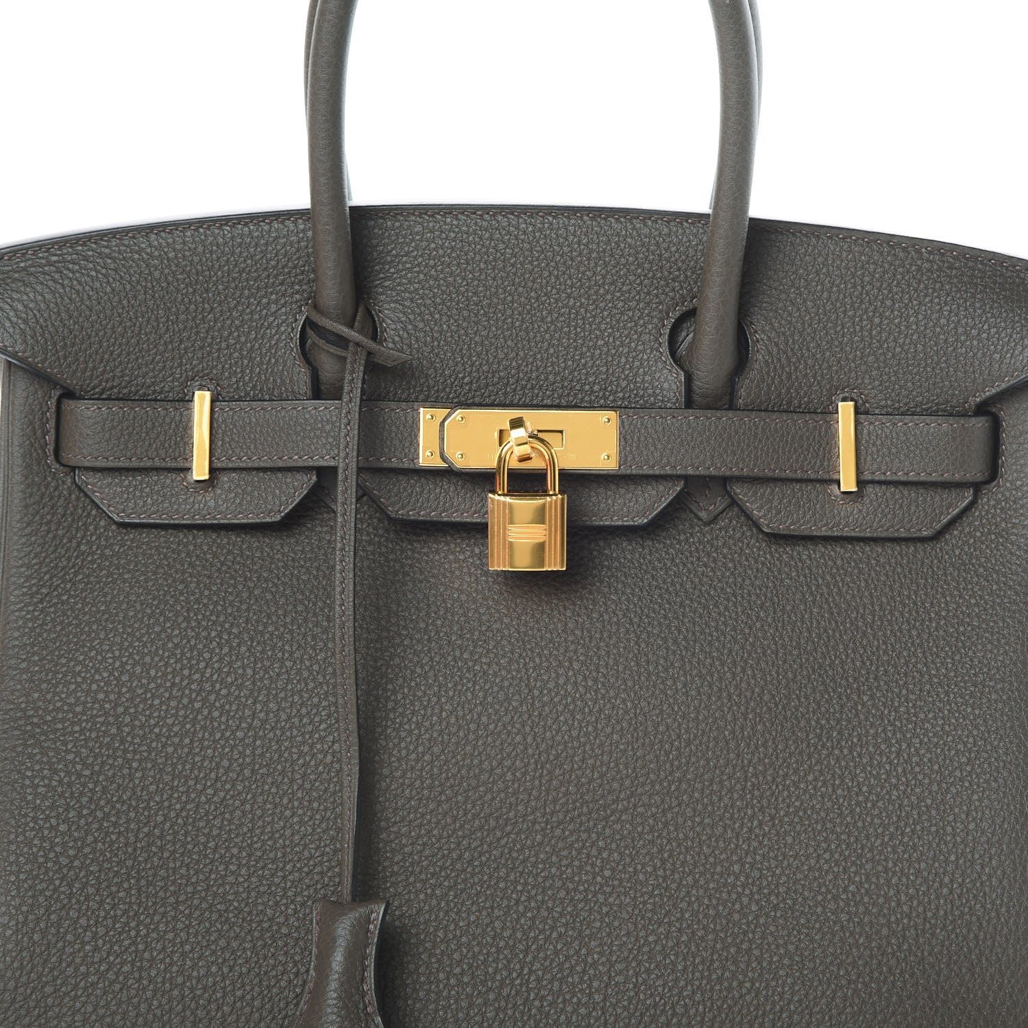 Hermes Togo Birkin 30 Vert De Gris 9 of 12