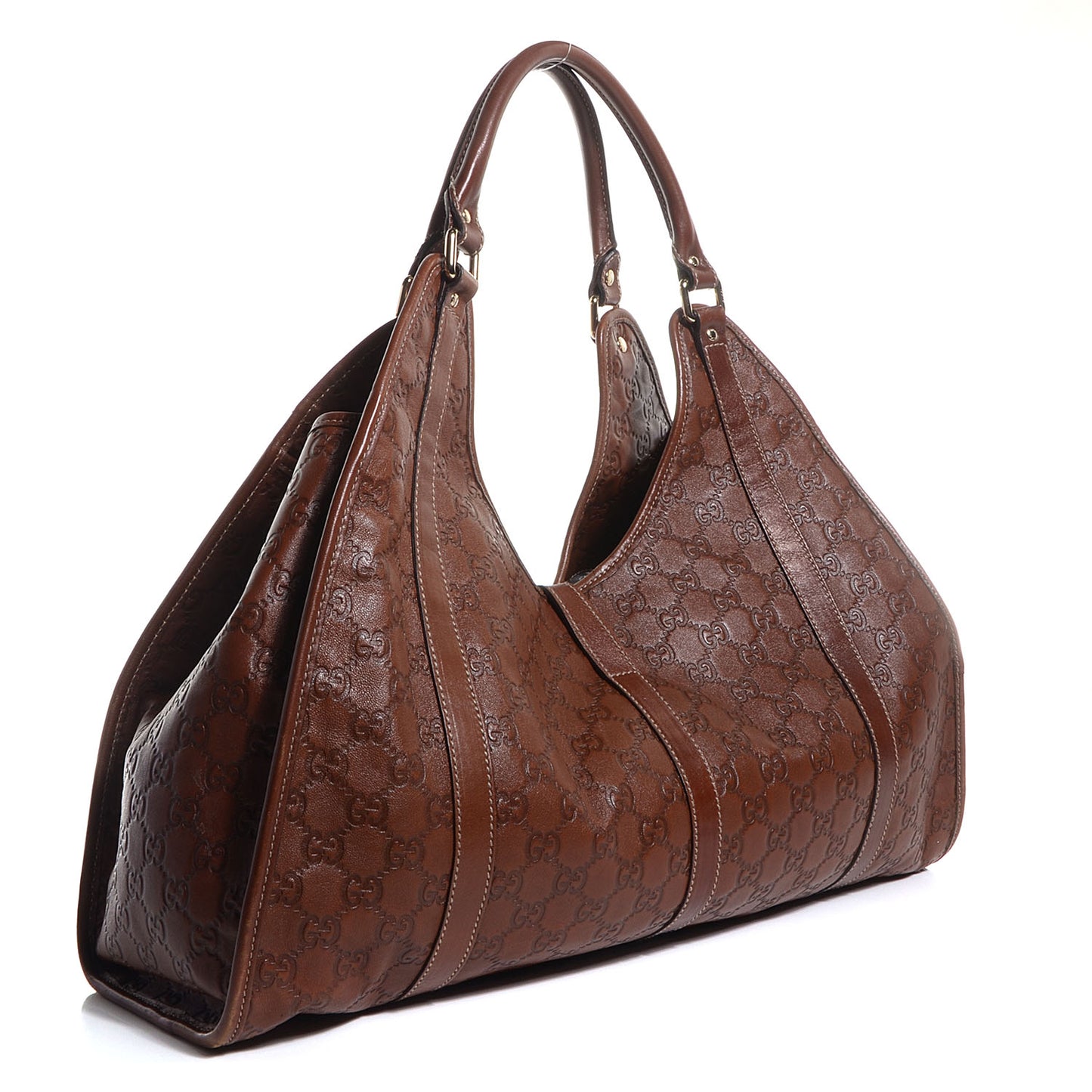 Guccissima Medium Joy Shoulder Bag Brown