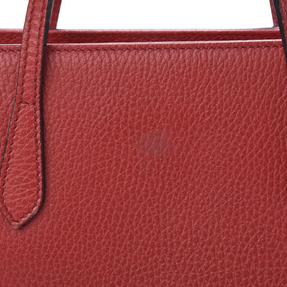 Gucci Dollar Calfskin MIni Swing Top Handle Bag Tabasco 11 of 11