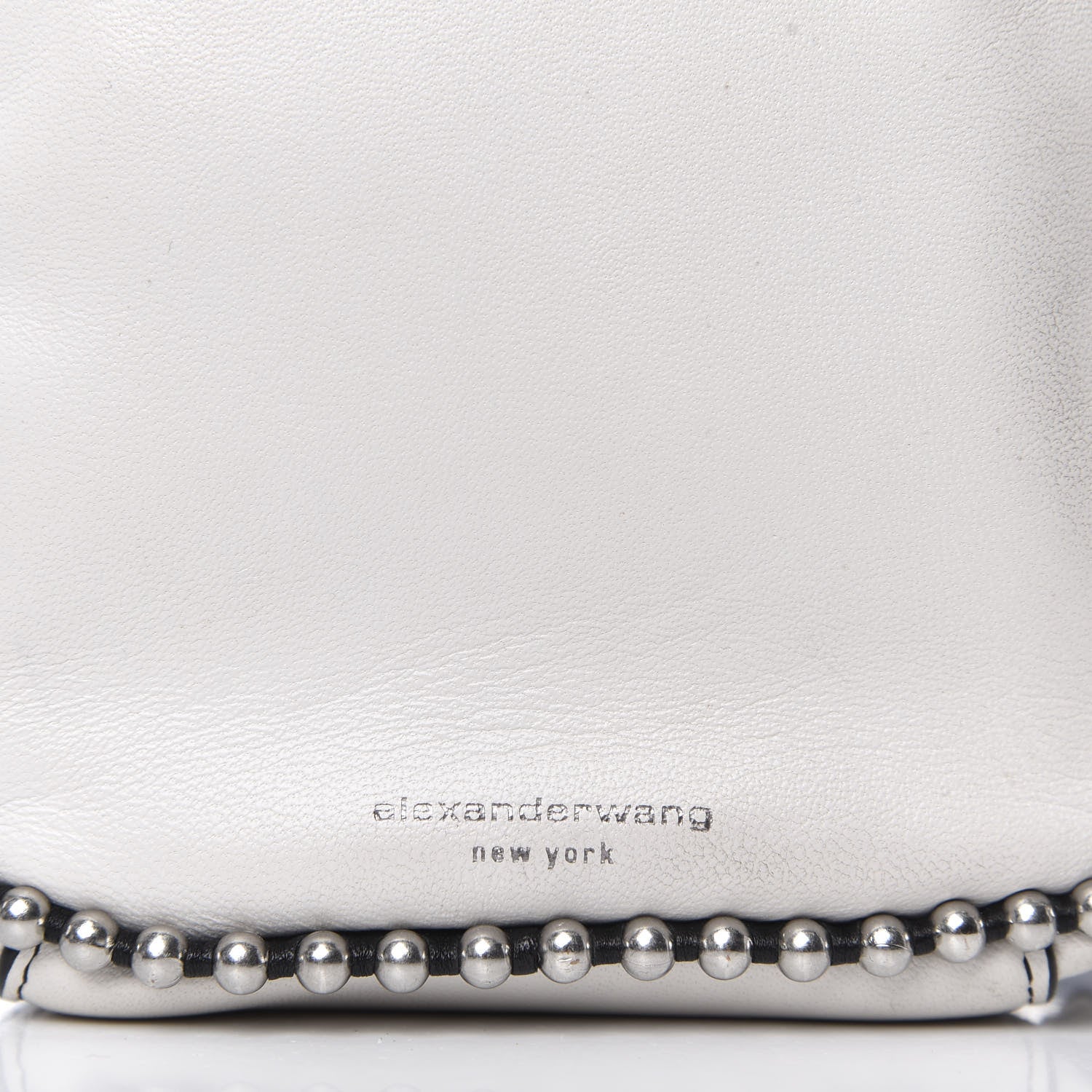 Alexander Wang Lambskin Studded Mini Attica Backpack White 10 of 13