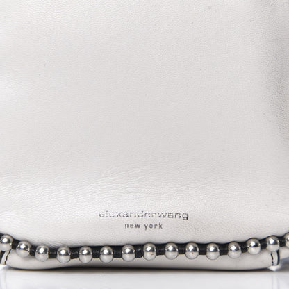 Alexander Wang Lambskin Studded Mini Attica Backpack White 10 of 13