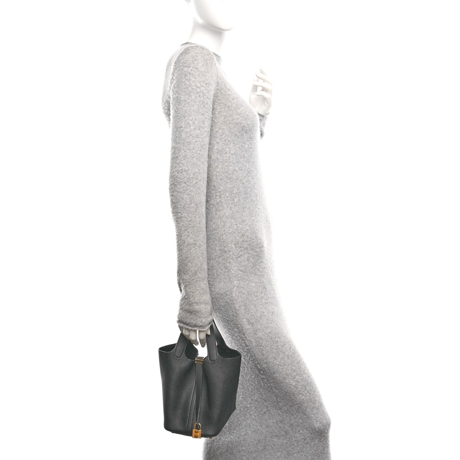 Hermes Taurillon Clemence Picotin Lock 18 PM Black 2 of 13