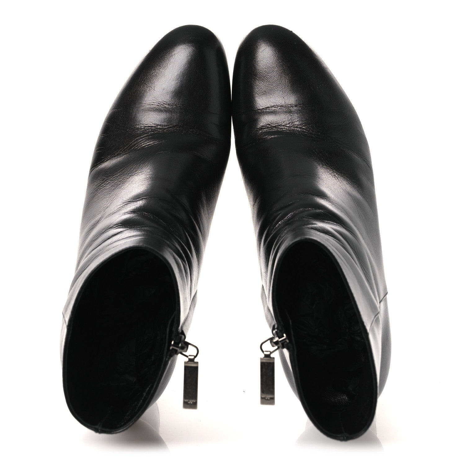 Saint Laurent Nappa Vendome Loulou Ankle Zip Boot 39 Black 2 of 13