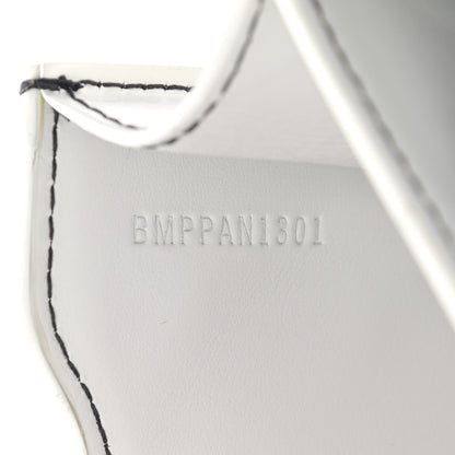 Burberry Calfskin Monogram Embossed Small TB Chain Bag Optic White 7 of 12