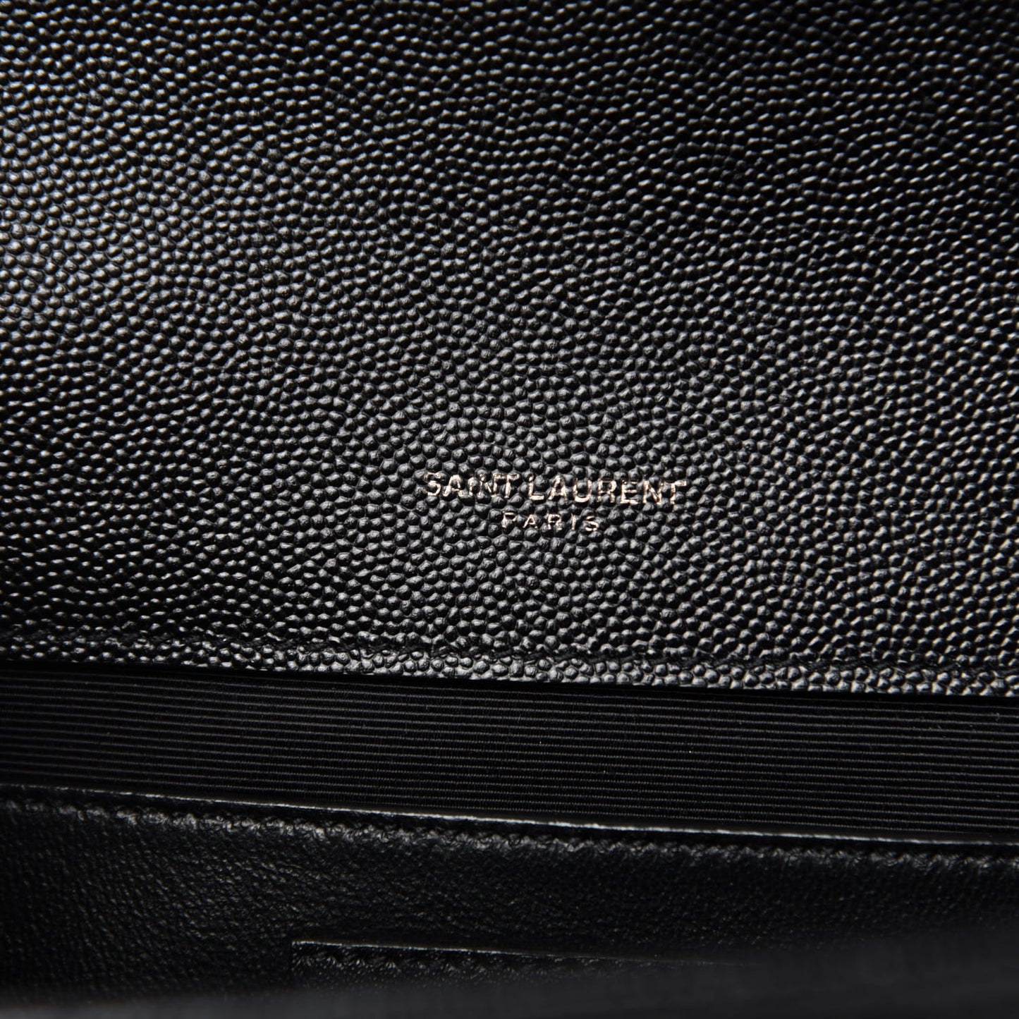 Grain De Poudre Textured Mixed Matelasse Triquilt Medium Monogram Satchel Black