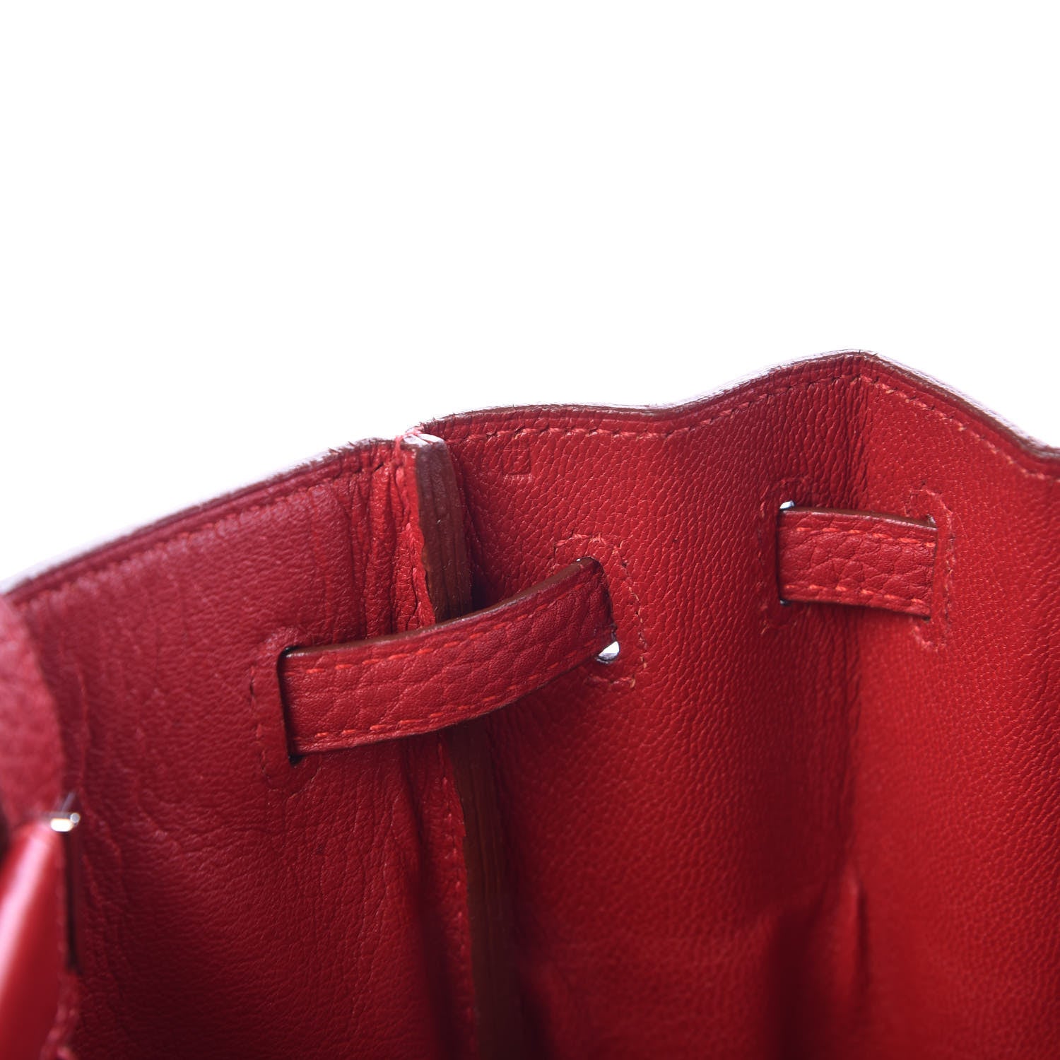 Hermes Fjord Cabana Tote Rouge Vif 7 of 14