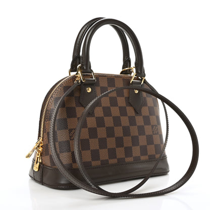 Louis Vuitton Damier Ebene Alma BB 3 of 8
