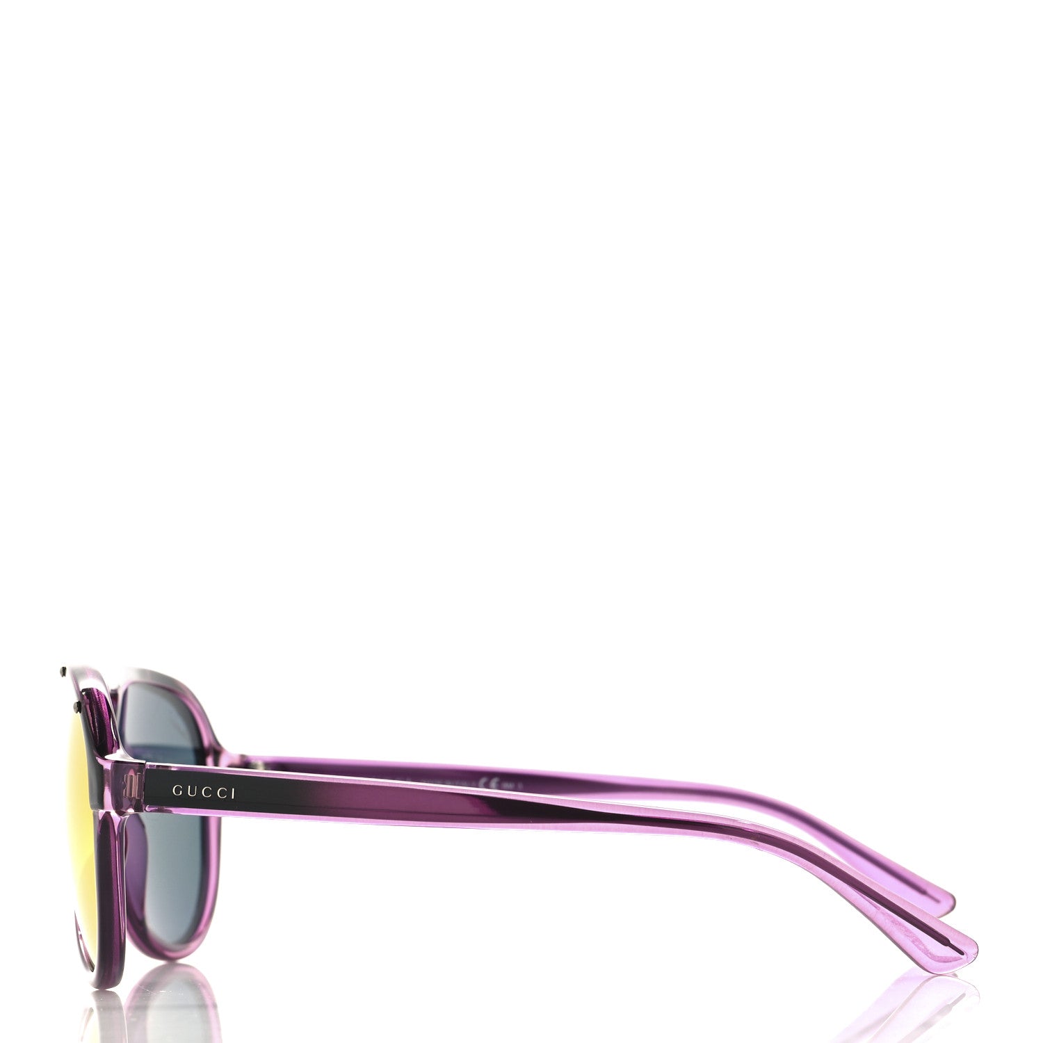Gucci Pilot Sunglasses GG3720/S Purple 3 of 7