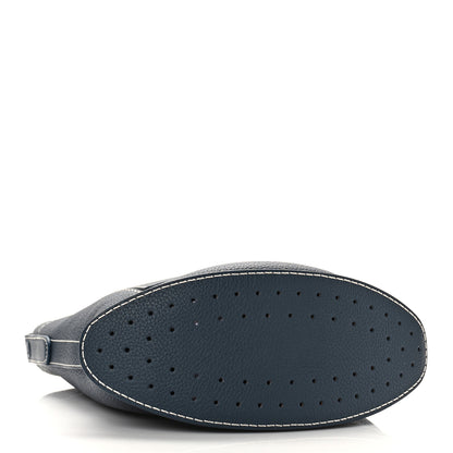Delvaux Taurillon Pin Daily Surpique Bucket Navy 4 of 8