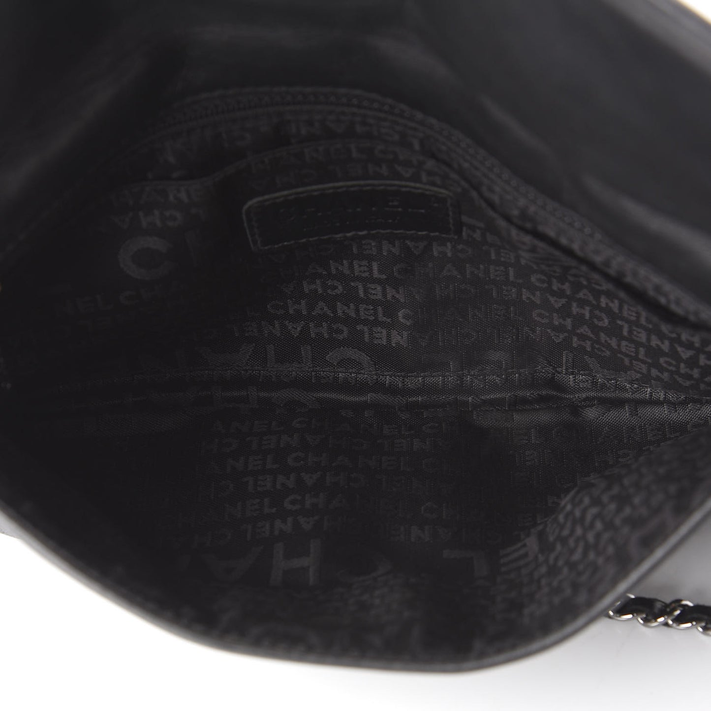 Lambskin Chain Flap Black
