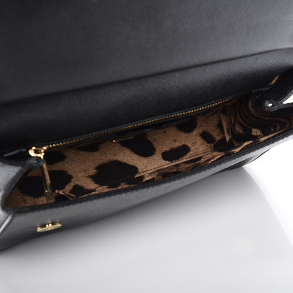 Dolce & Gabbana Dauphine Medium Miss Sicily Satchel Black 5 of 8