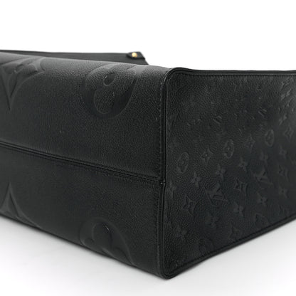 Louis Vuitton Empreinte Monogram Giant Onthego GM Black 9 of 12