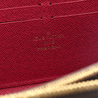 Louis Vuitton Monogram Clemence Wallet Fuchsia 7 of 7