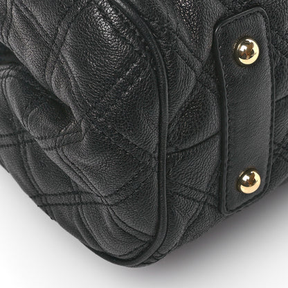 Marc Jacobs Calfskin Quilted Stam Black 8 of 9