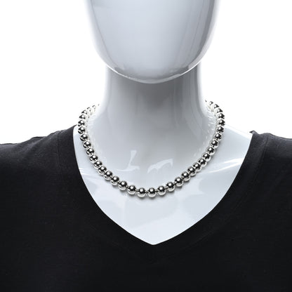 Tiffany Sterling Silver 10mm Hardwear Ball Necklace 3 of 4