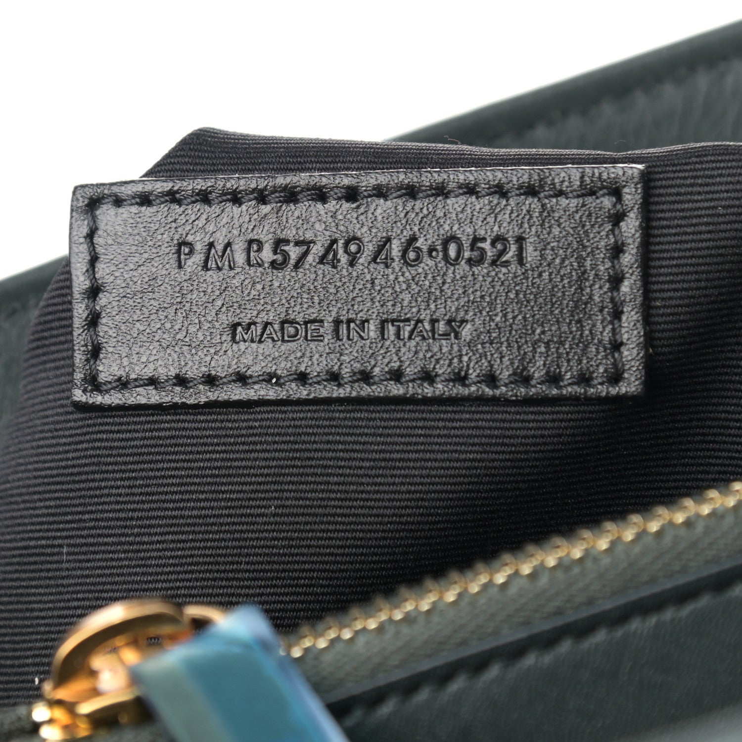 Saint Laurent Suede Y Quilted Monogram Medium Loulou Chain Satchel Deep Green 8 of 10