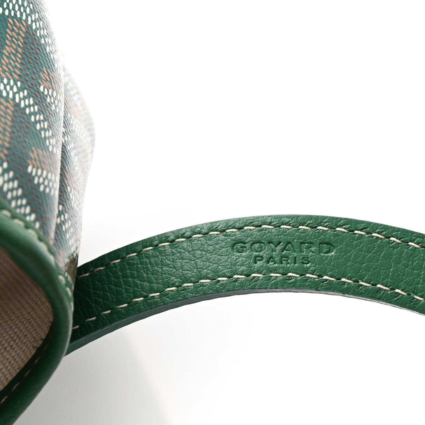 Goyardine Chien Gris Bag Green