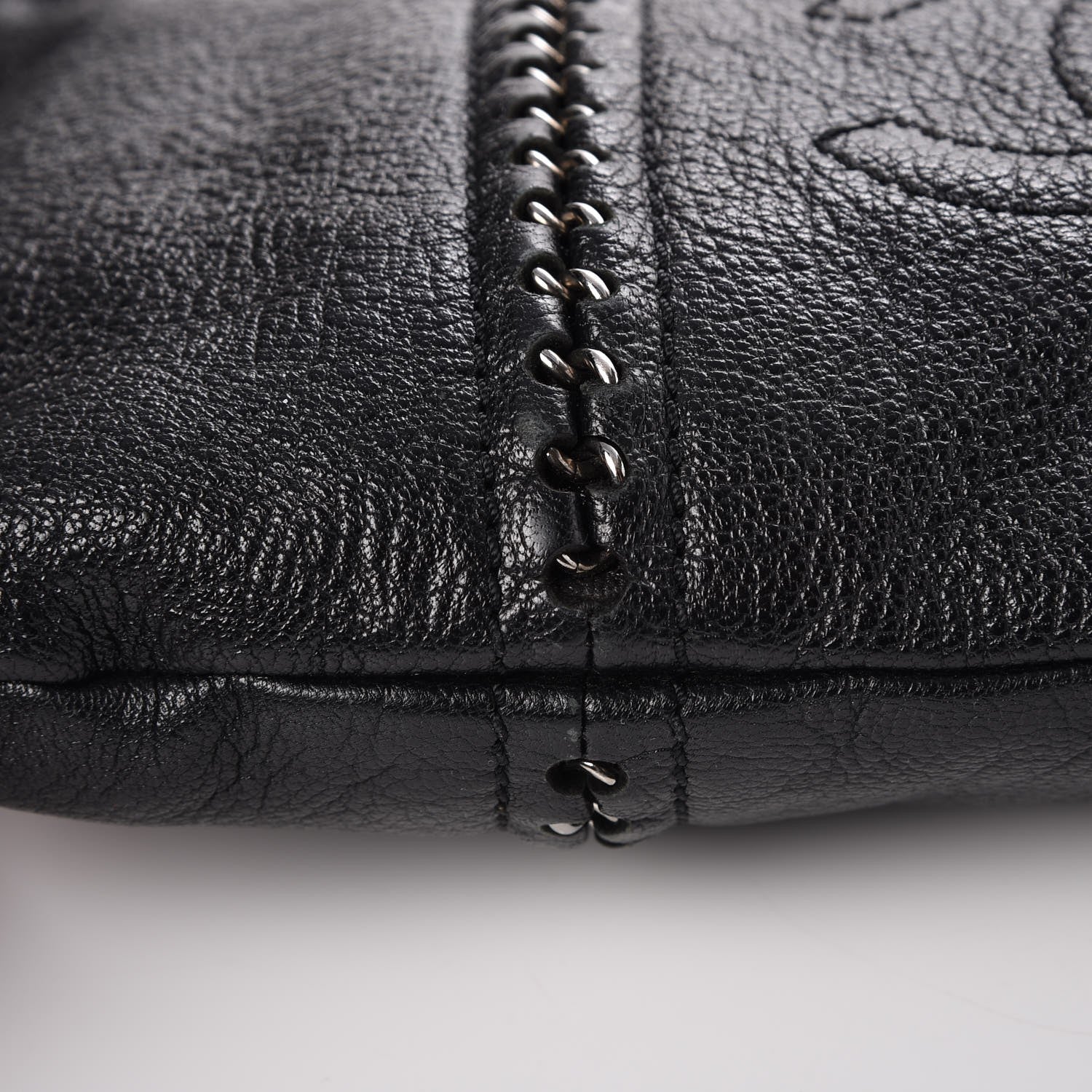 Chanel Deerskin Luxe Ligne North South Tote Black 13 of 15