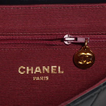Chanel Lambskin Quilted Medium Single Flap Black 6 of 7