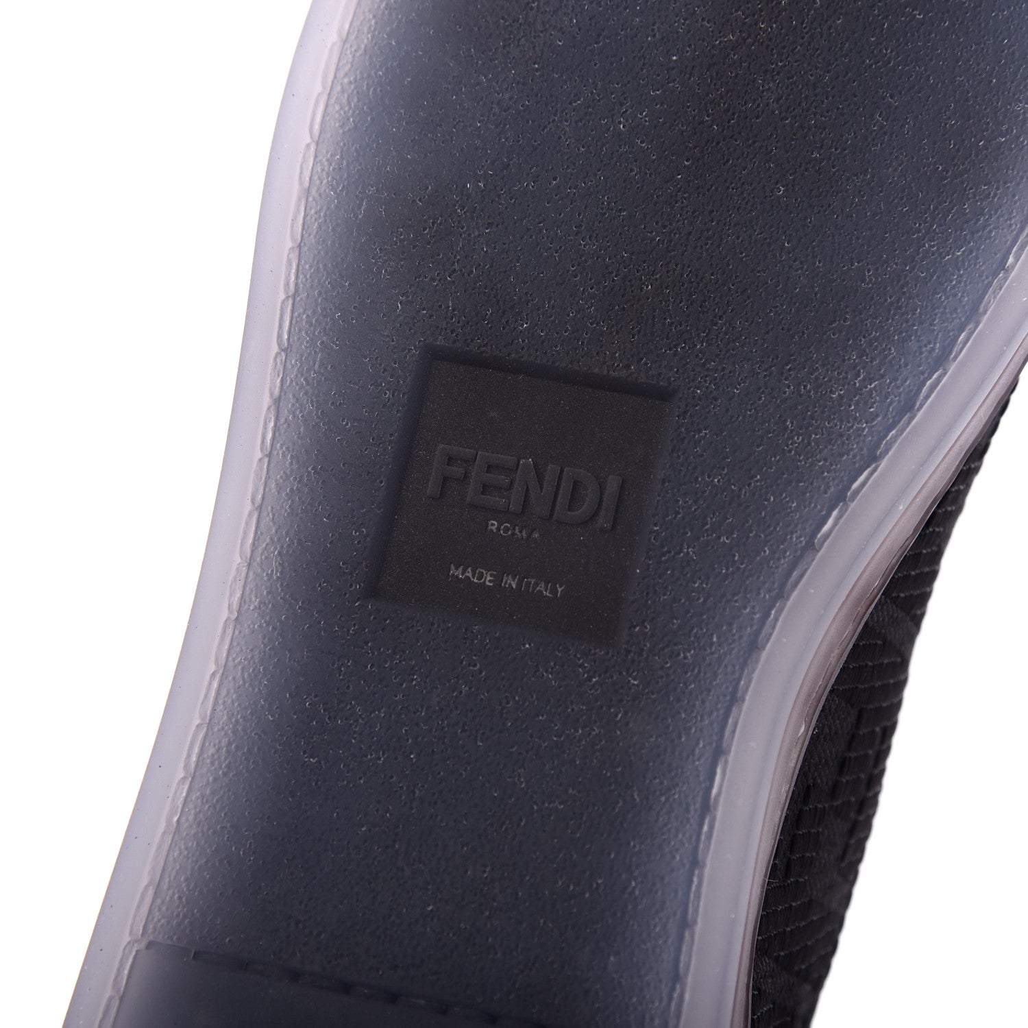 Fendi Corda FF Promenade Low Top Sneakers 36.5 Black 7 of 9