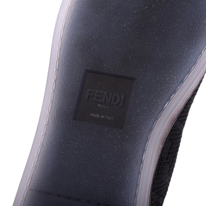 Fendi Corda FF Promenade Low Top Sneakers 36.5 Black 7 of 9