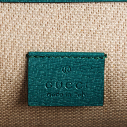 Gucci Calfskin Blooms Print Medium Dionysus Shoulder Bag Bright Emerald Multicolor 6 of 7