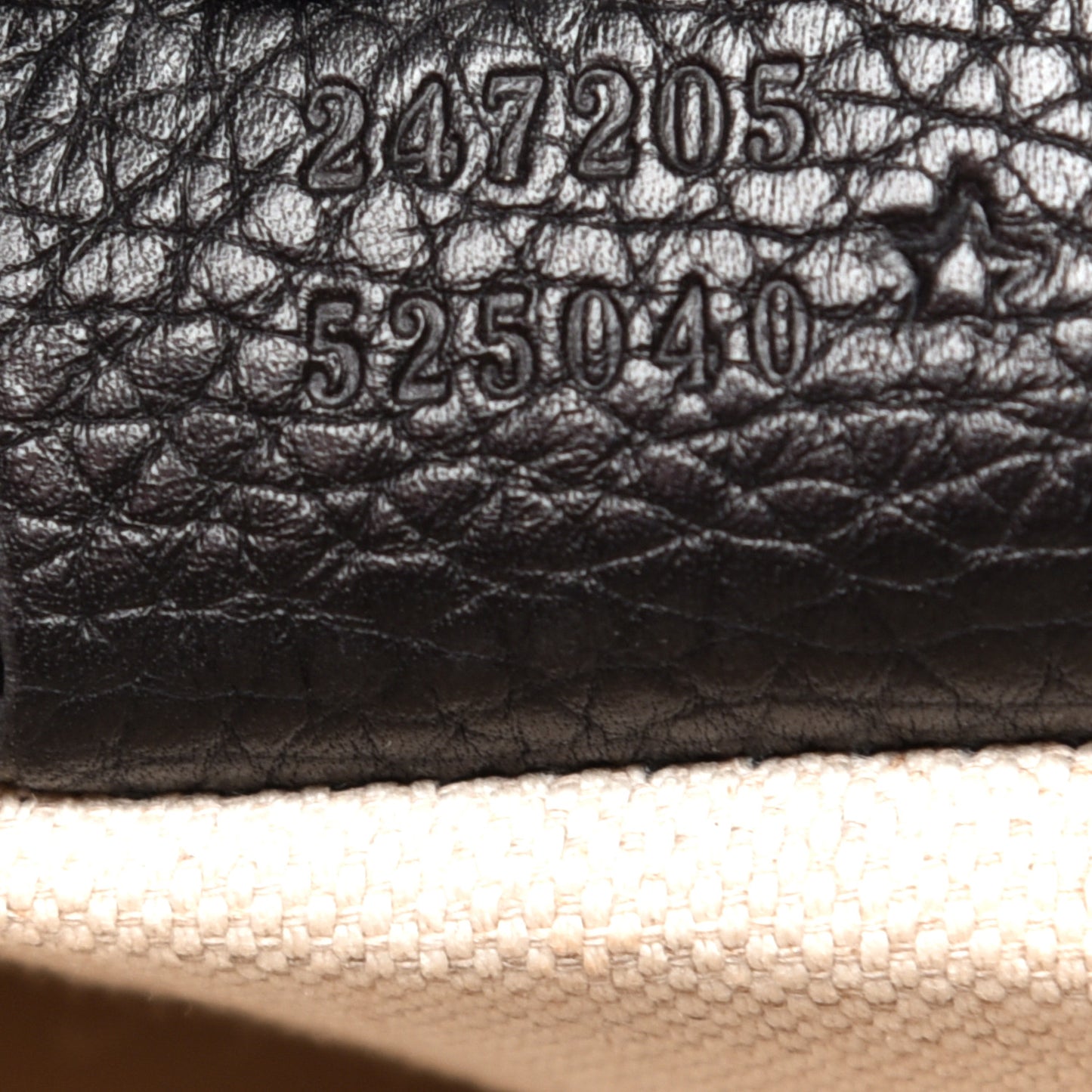 Calfskin Vintage Web Medium Boston Black
